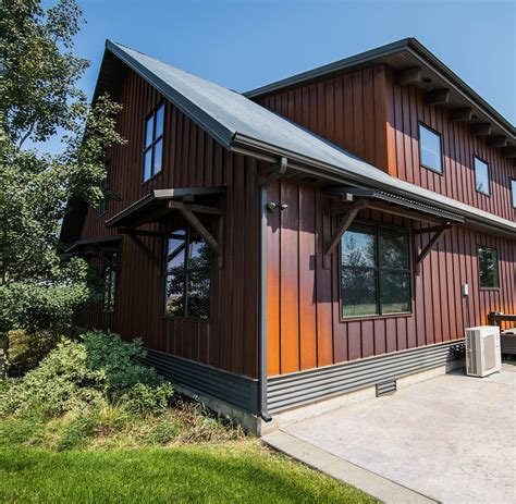 metal sided house|residential modern metal siding house.